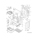 GE PB960SJ8SS lower oven diagram