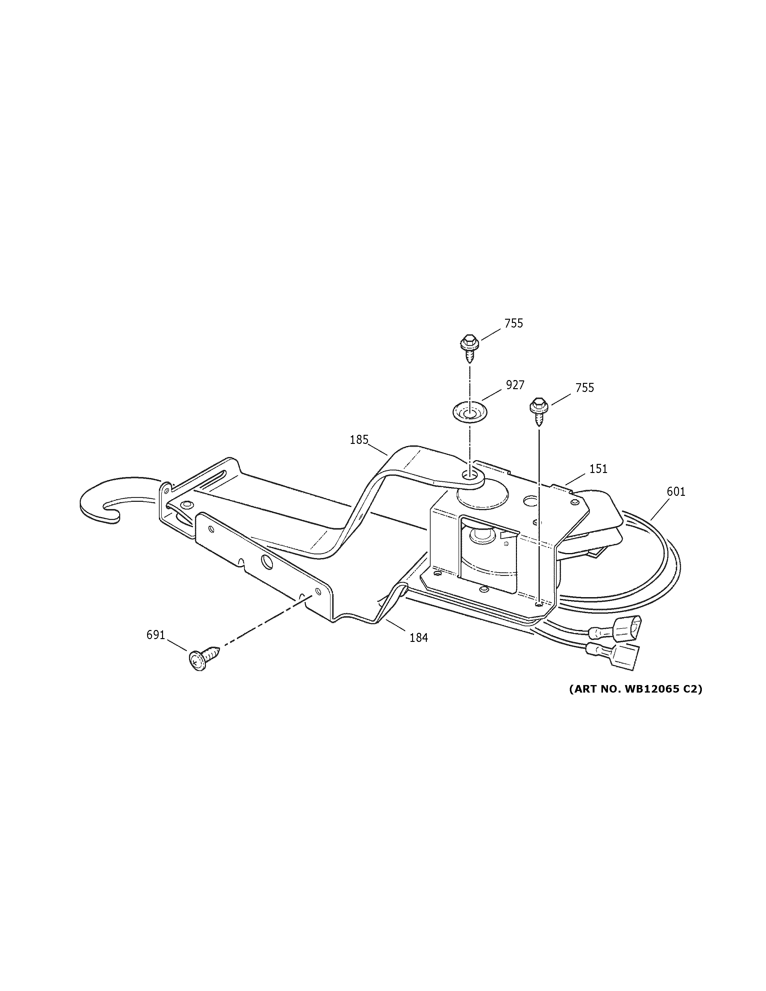 GE JRP28SK4SS door lock diagram