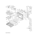 GE PT7550DF9BB upper oven diagram