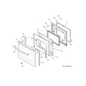 GE PB930SL2SS door diagram