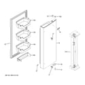 GE XNE25JGKJFWW fresh food door - rh diagram