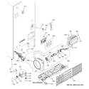 GE XNE25JGKJFWW machine compartment diagram