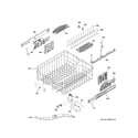 GE GDT680SGH8BB upper rack assembly diagram