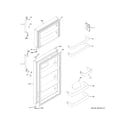 GE GTE18ETHSRWW doors diagram