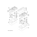 GE ZGP304NR1SS cooktop diagram