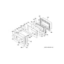 GE ZGP304NR1SS door assembly diagram