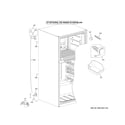 GE GTE21GTHFCC ice maker diagram