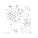 GE PGB930SEJ6SS gas & burner parts diagram