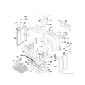 GE PGB930SEJ6SS body parts diagram