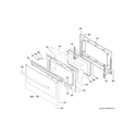 GE PGS960EEL1ES lower door diagram
