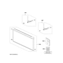 GE ZSB9131N1SS door parts diagram