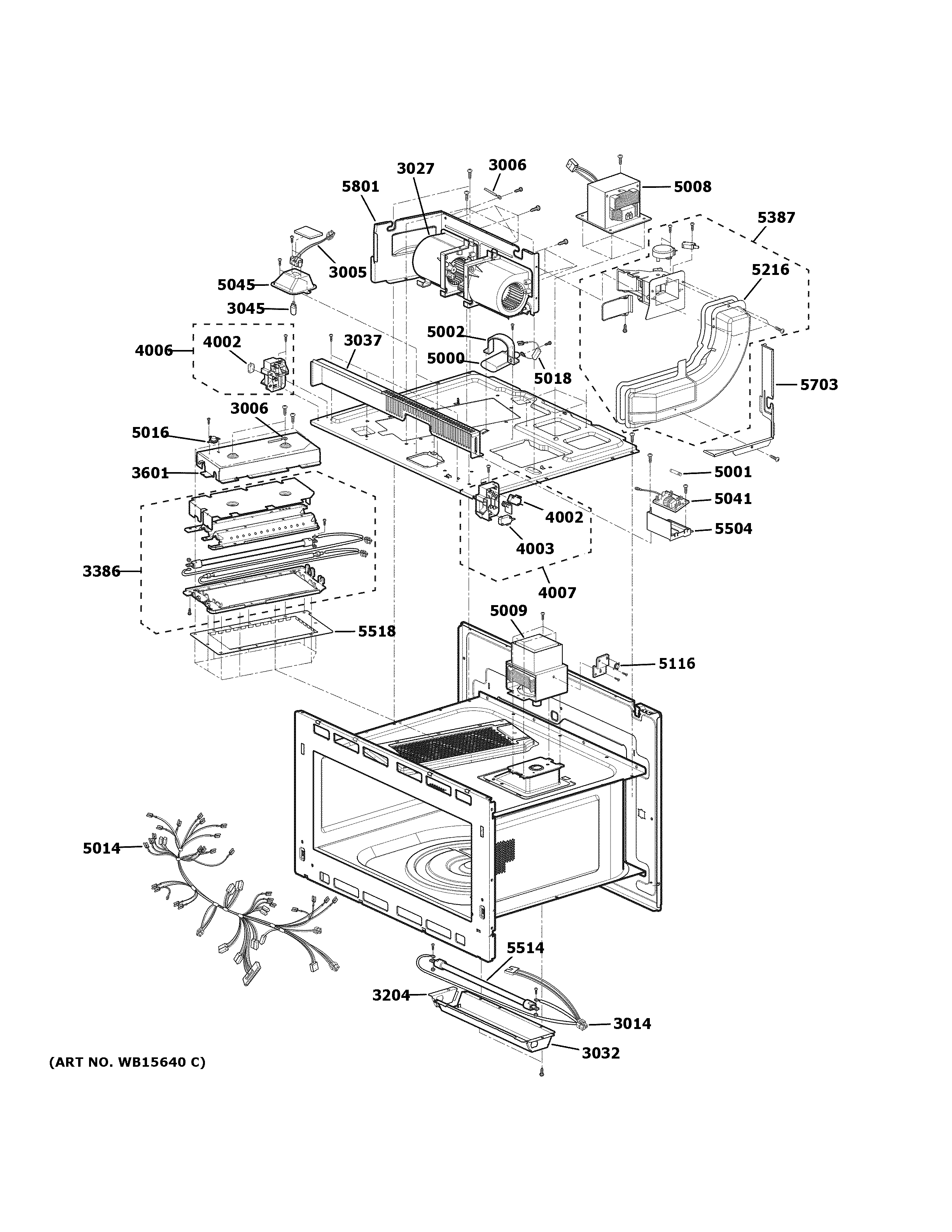 GE ZSB9131N1SS insulator parts diagram