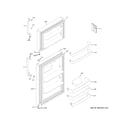 GE GTS18HGNDRBB doors diagram