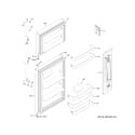 GE GTS18HMNDRES doors diagram