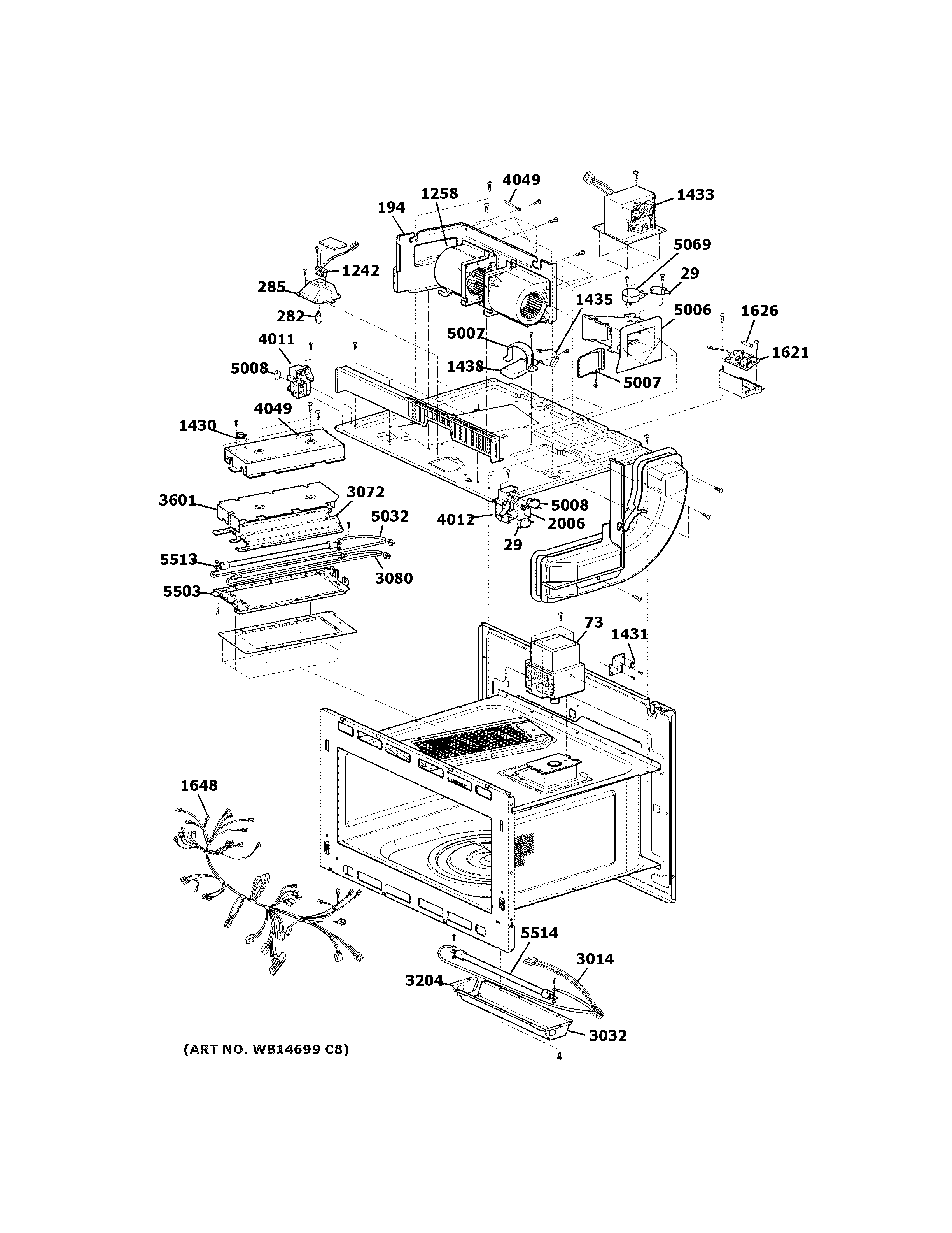 GE PSB1201NSS01 insulator parts diagram