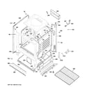 GE JGBS30DEK4BB body parts diagram
