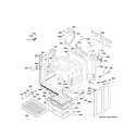 GE JGB700DEJ5WW body parts diagram