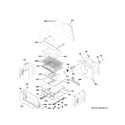 GE JGB860EEJ7ES lower oven diagram