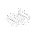 GE JGB860EEJ7ES upper door diagram