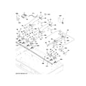 GE ZGU486NDP8SS gas & burner parts diagram