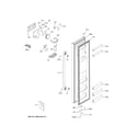 GE GZS22DSJPFSS freezer door diagram