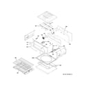 GE CHS950P3M2D1 upper oven diagram