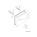 GE GWE19JMLGFES freezer door diagram