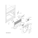 GE GFE26JSMAFSS freezer section diagram