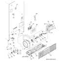 GE GFE26JSMAFSS machine compartment diagram
