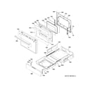 Haier QGSS740BN1TS door & drawer parts diagram