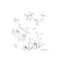 GE JGBS60DEK3BB gas & burner parts diagram