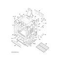 GE JGBS60DEK4WW body parts diagram
