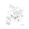 GE PT9200SL3SS upper oven diagram