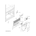 GE GFE26JBMNFTS freezer section diagram