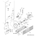 GE GFE26JBMNFTS machine compartment diagram