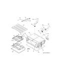 GE PS960FL3DS upper oven diagram