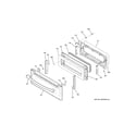 GE JB860DJ8BB upper door diagram