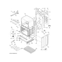 GE JB860DJ8BB lower oven diagram
