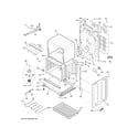 GE JB860FJ9DS lower oven diagram