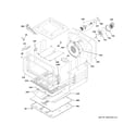 GE CGS750P3M3D1 lower oven diagram