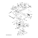 GE CGS990SET8SS gas & burner parts diagram