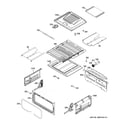 GE CGS990SET8SS upper oven diagram