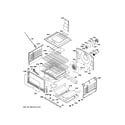GE CGS990SET8SS lower oven diagram