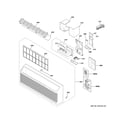 GE AZ65H15EADW6 grille & control parts diagram