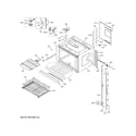 GE CKD70DP2N1S1 upper oven diagram