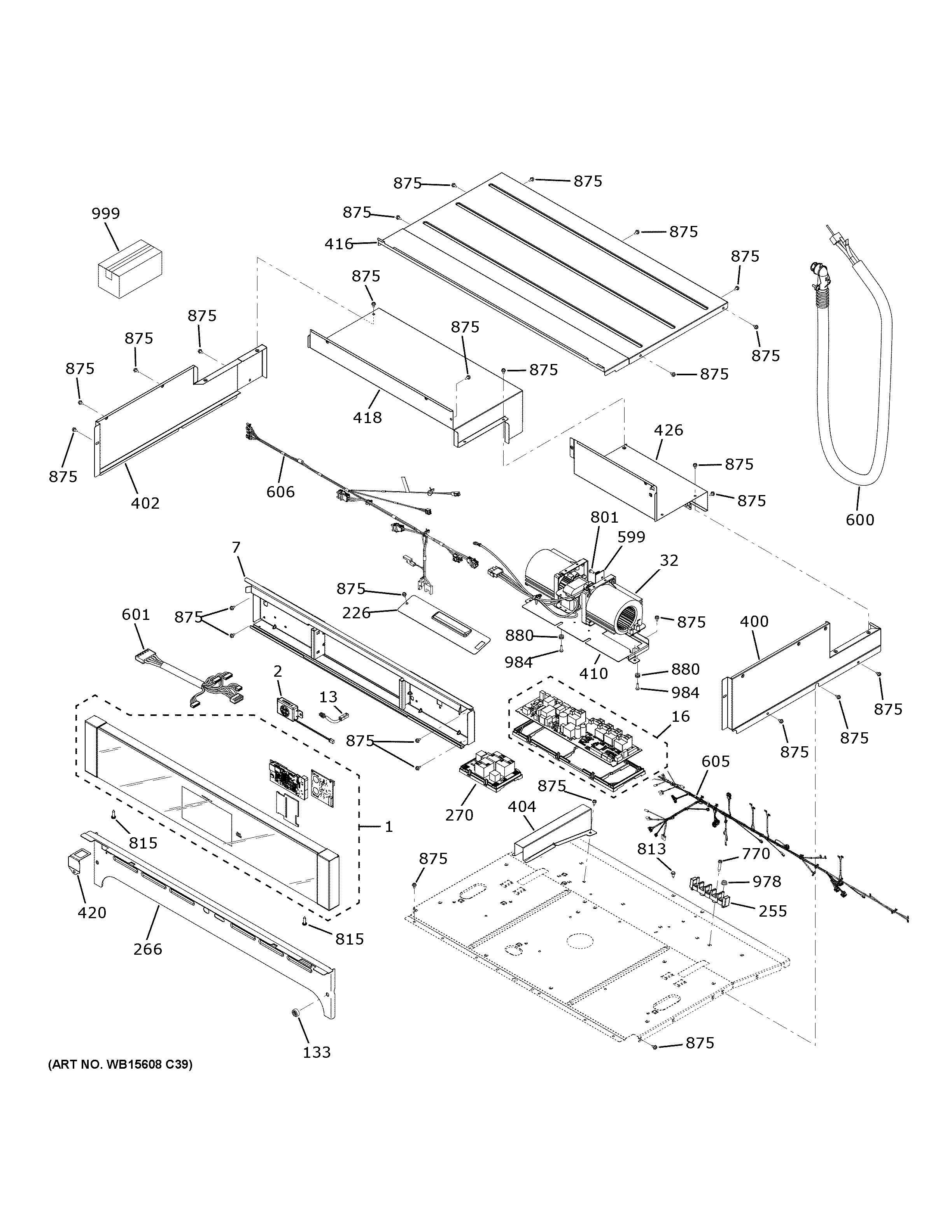GE CKD70DM2N1S5 control panel diagram