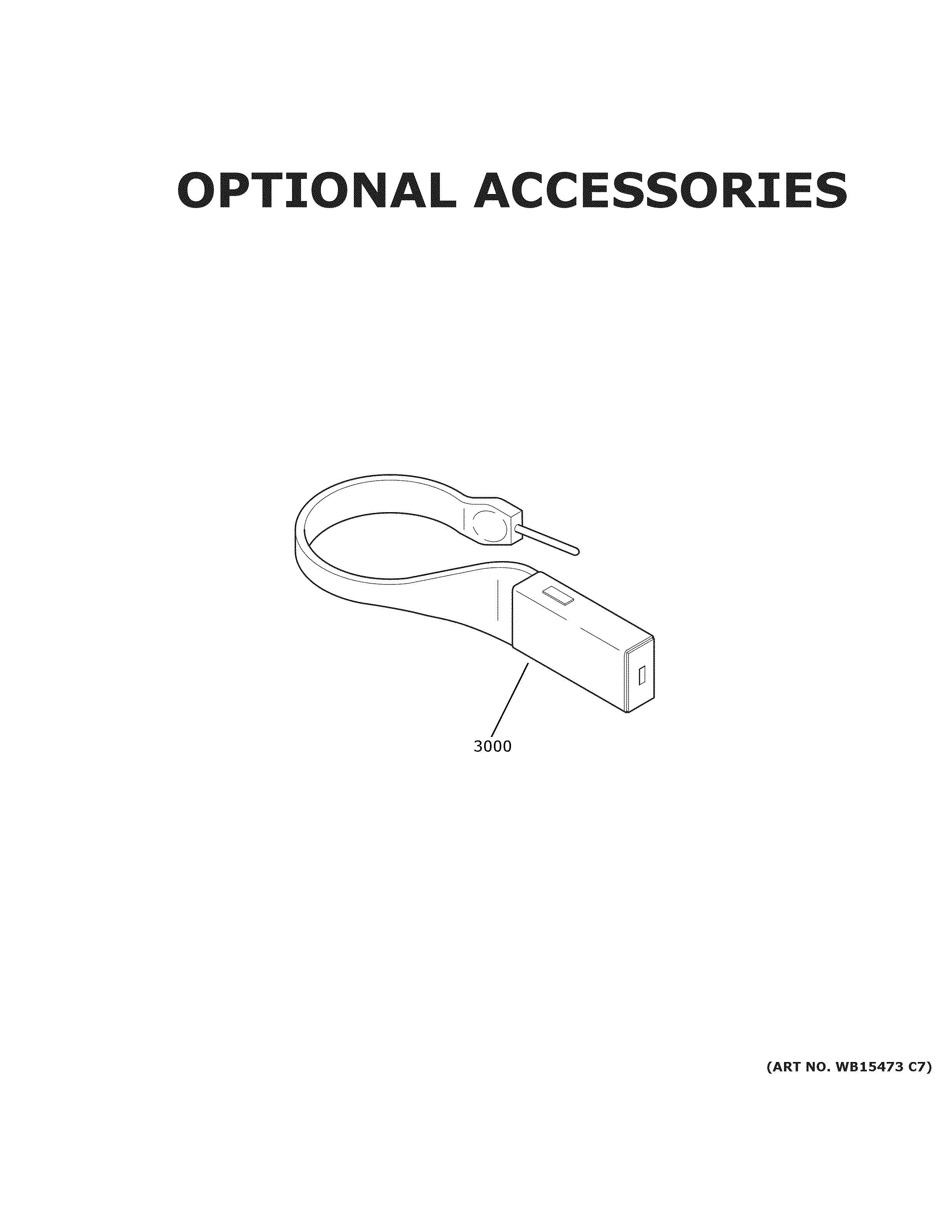 GE CHS900M2N1S5 optional accessories diagram