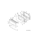 GE PGB950SEF2SS lower door diagram