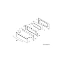 GE PGB950DEF1WW upper door diagram