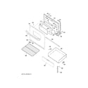 GE JBS160DM3BB door & drawer parts diagram
